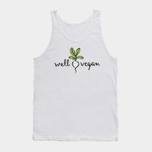 well vegan tshirt Tank Top